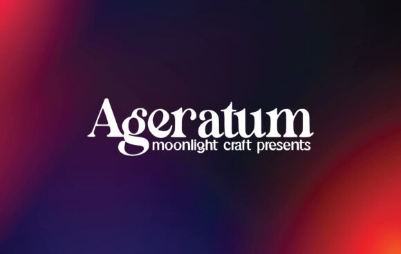 Ageratum: A Creative Font for Campaigns