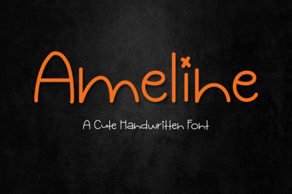 Ameline: A Font for Refined Craft