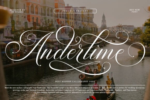 Andertime Font for Business