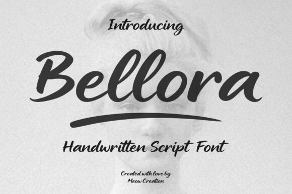 Bellora: Elegant Script Font for Crafters