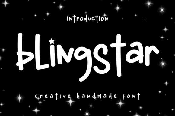 Blingstar: A Friendly Font for Web Design