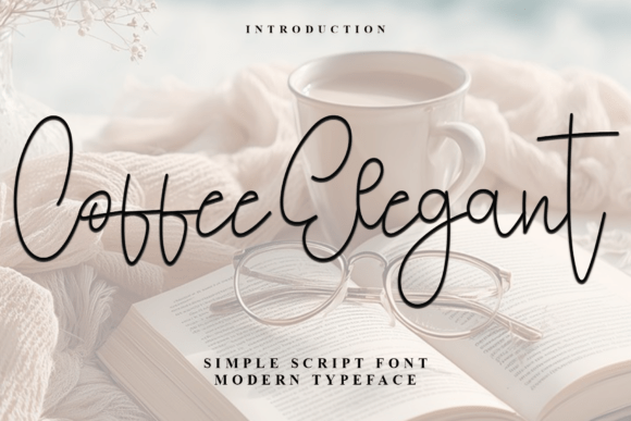 Coffee Elegant: A Festive Font for Business