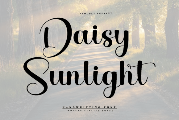Daisy Sunlight: A Graceful Script Font
