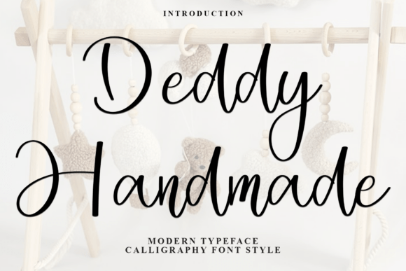 Deddy Handmade: A Font for Thoughtful Design