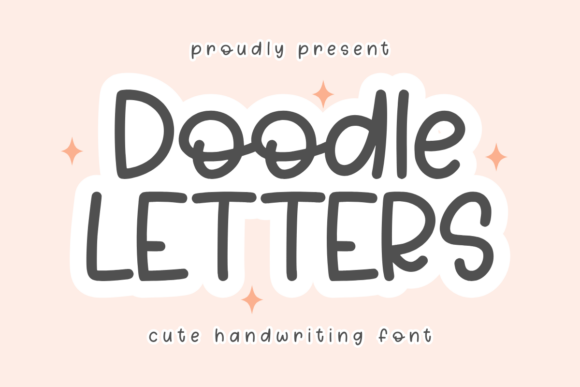 Doodle Letters: A Handwritten Font for Creative Projects