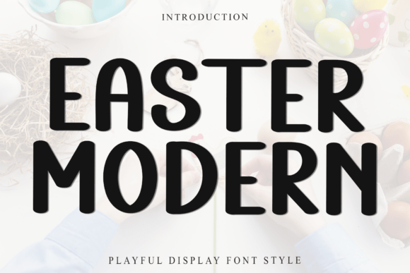 Easter Modern: A Handwritten Font for Elegant Design