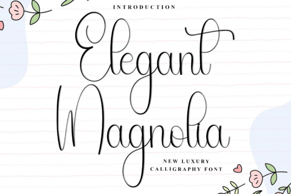 Elegant Magnolia Font for Business