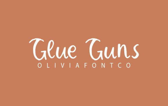 Glue Guns Font for Creative Campaigns