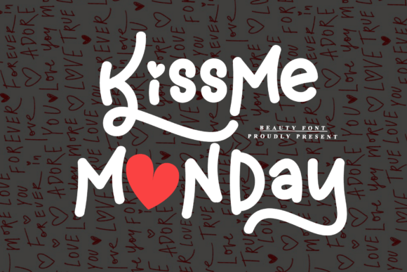 Kissme Monday: A Timeless Handwritten Font