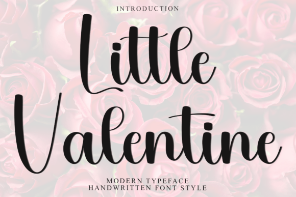 Little Valentine: A Warm Font for Digital Campaigns