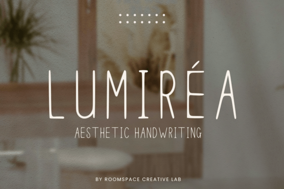 Lumirea: A Font for Elegant Branding