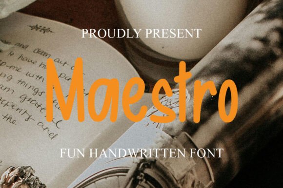 Maestro Font: Timeless Handwritten Elegance