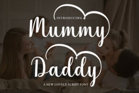 Mummydaddy Font: Elegant Script for Editorial Design