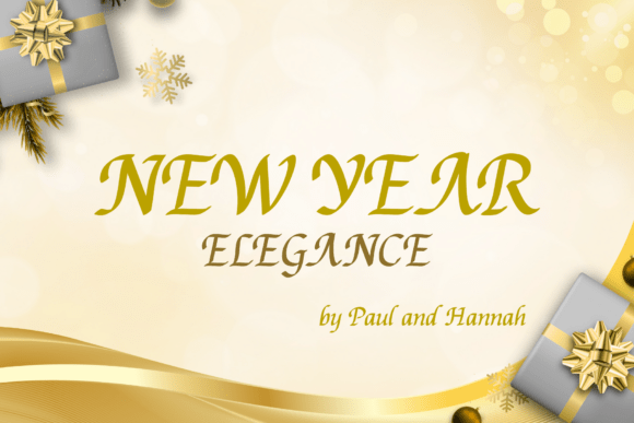 New Year Elegance Font