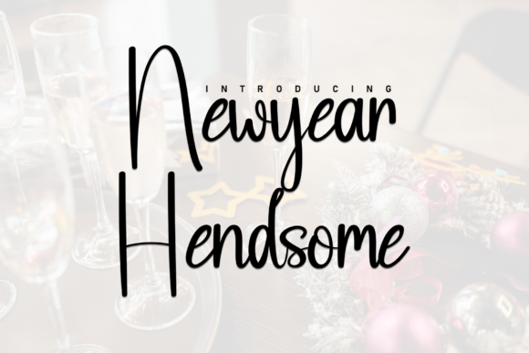 Newyear Hendsome Font