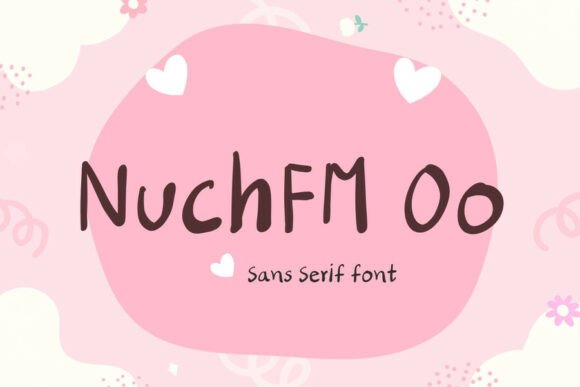 Nuchfm Oo: A Fun Handwritten Font