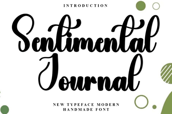 Sentimental Journal Font