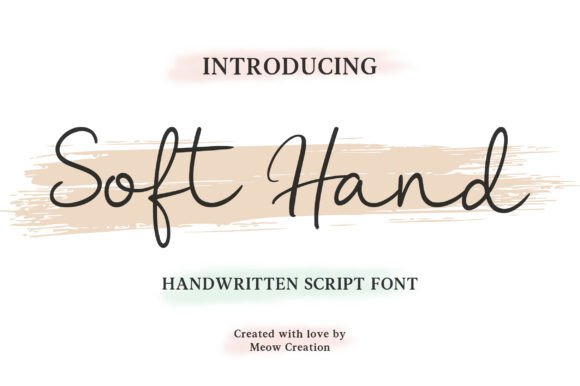 Soft Hand Font for Business