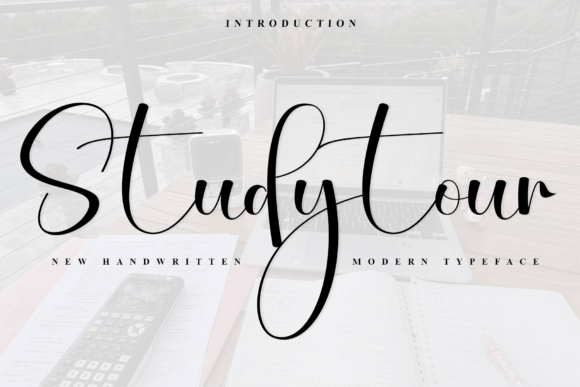 Studytour: A Premium Script Font