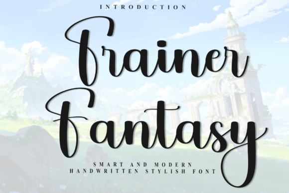 Trainer Fantasy Font Review