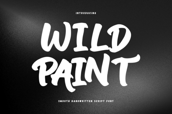 Wildpaint Font for Business